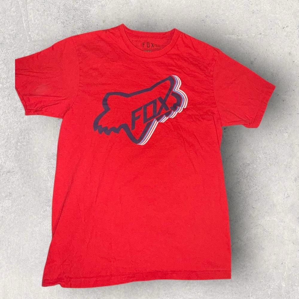 Fox Racing Bold Red Short Sleeve Tee Men’s Medium